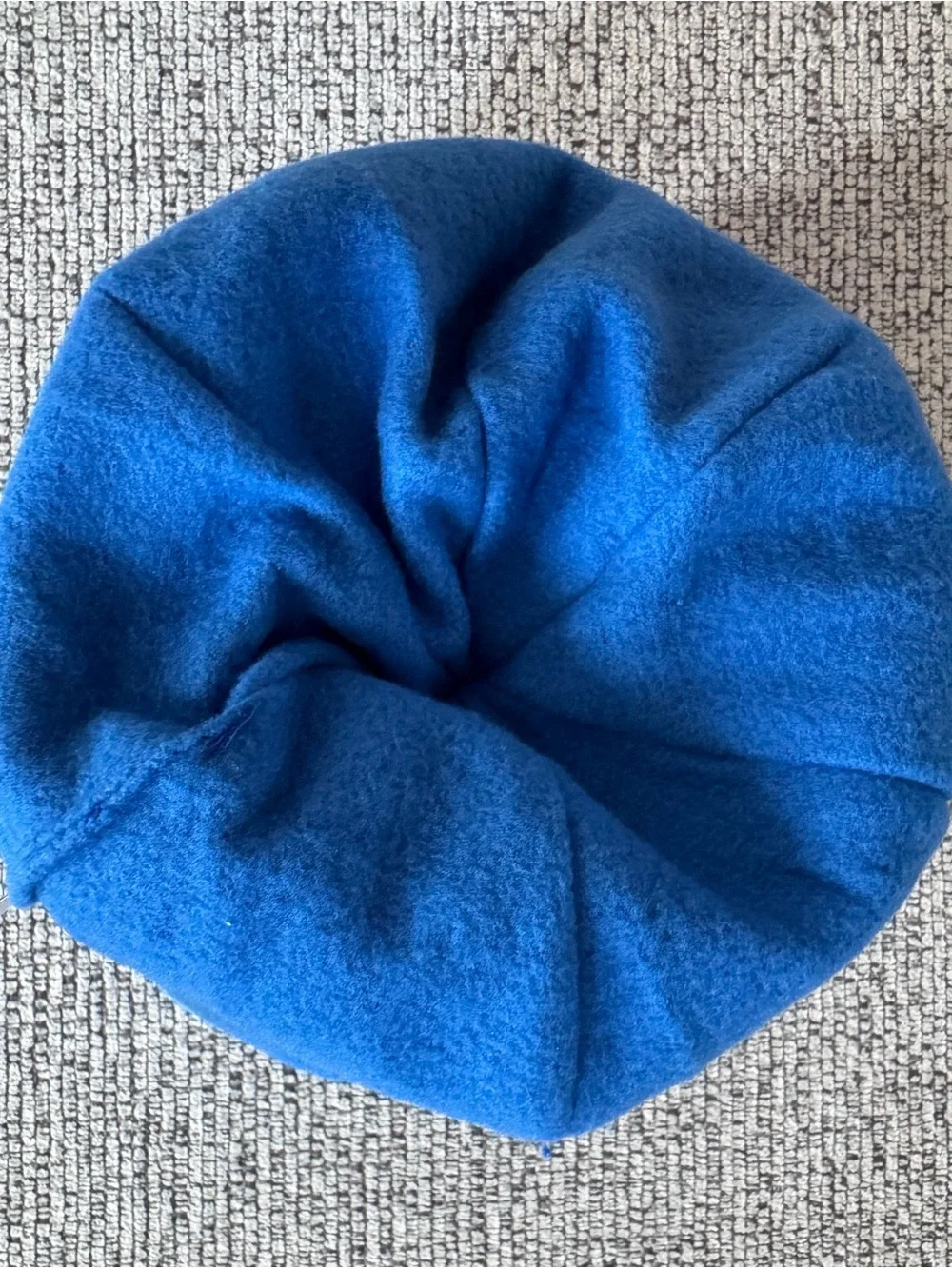 NWT Cat & Jack Blue Fleece Pom Pom Winter Hat 2T–5T